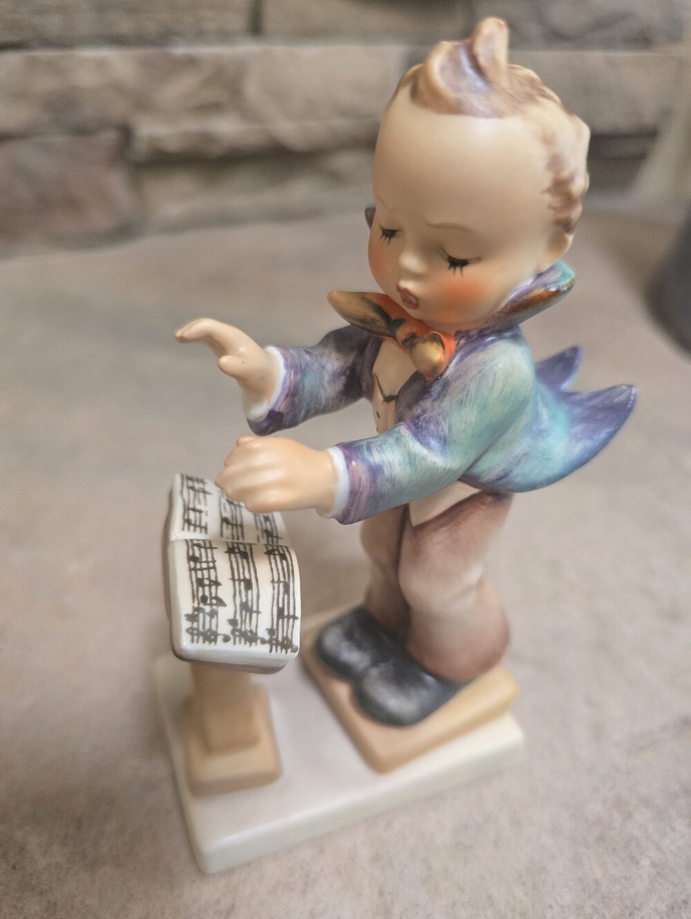 Vintage Goebel M.I. Hummel "Band Leader" Figurine - Boy Conductor